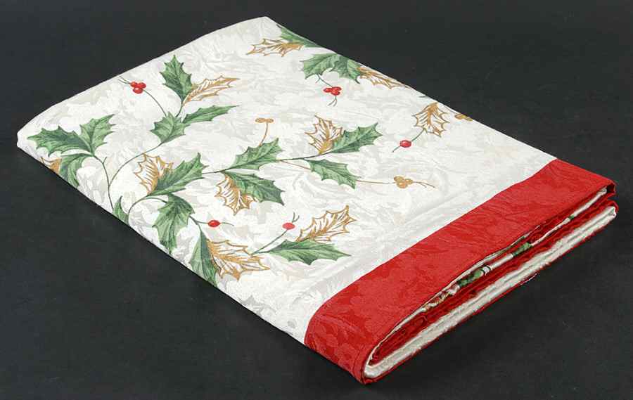 Holiday (Dimension) 52" x 70" Oblong Tablecloth by Lenox-1