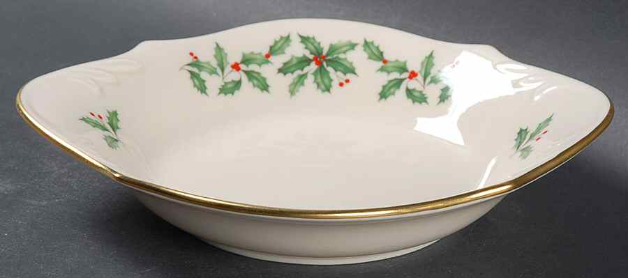 Holiday (Dimension) 8" Open Candy Dish by Lenox-1