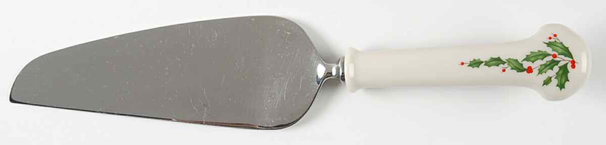 Holiday (Dimension) Pie & Cake Server with Stainless Blade by Lenox-1