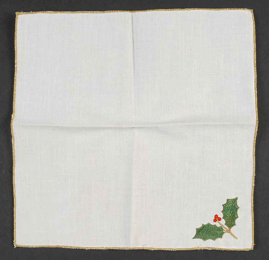 Holiday (Dimension) Cloth Cocktail Napkin by Lenox-1