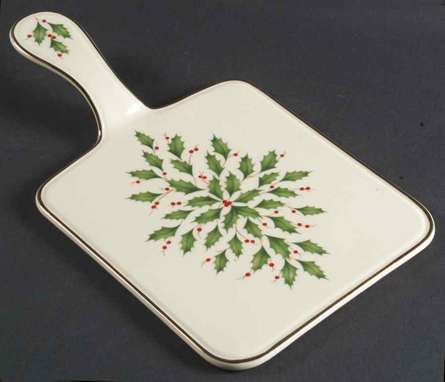 Holiday (Dimension) Handled Cheese Board by Lenox-1
