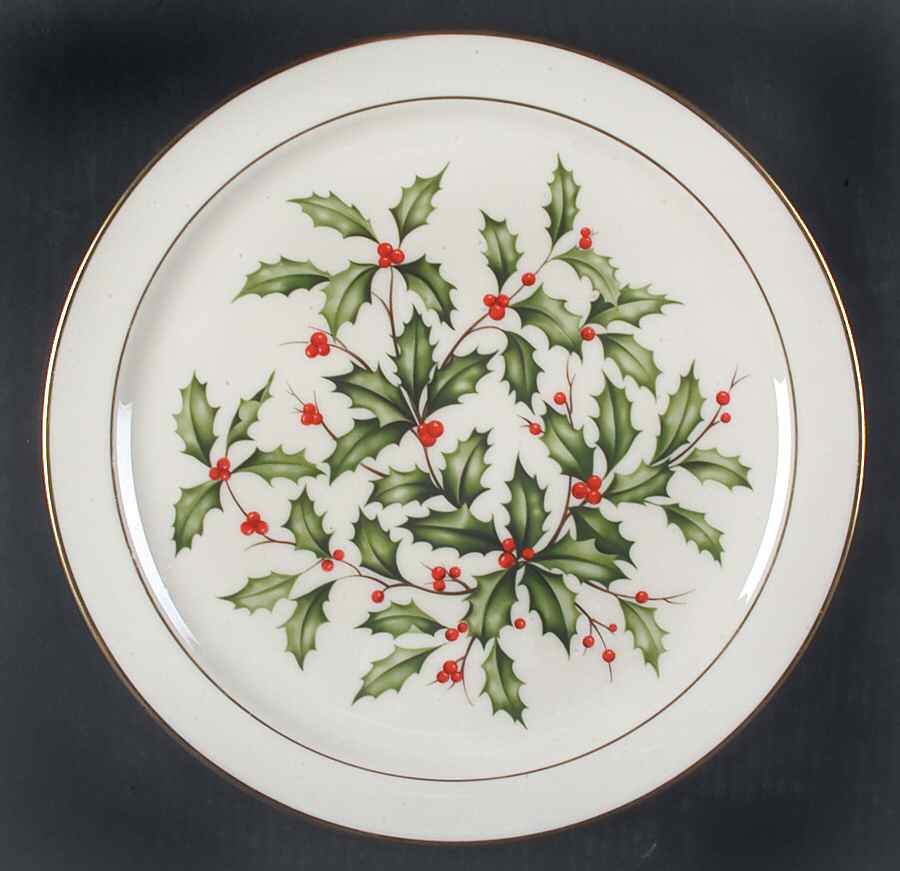 Holiday (Dimension) 12" Chop Plate (Round Platter) by Lenox-1