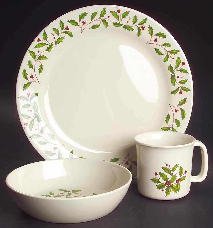 Holiday (Dimension) (3 Piece) Melmac/Melamine Child's Set by Lenox-1
