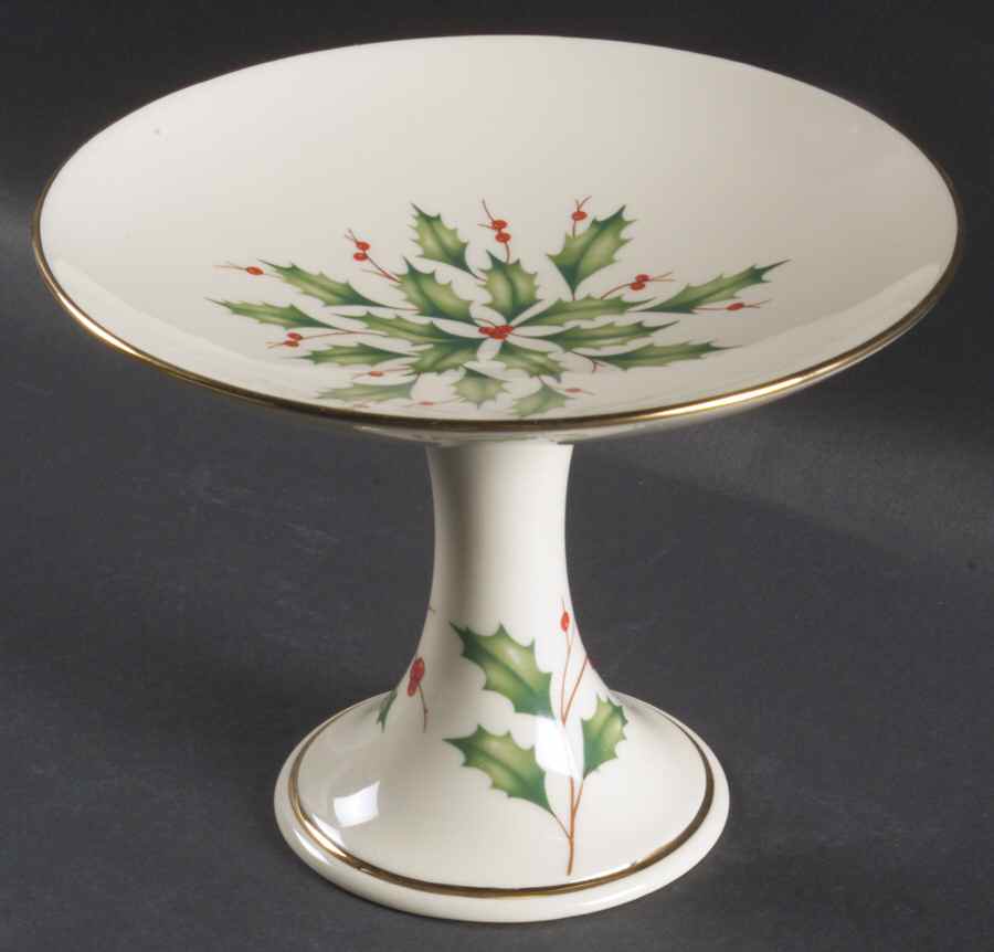 Holiday (Dimension) Round Compote (Height X Width) by Lenox-1