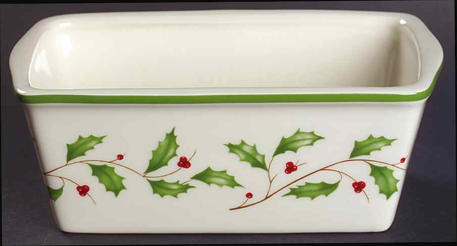 Holiday (Dimension) Mini Loaf Pan by Lenox-1
