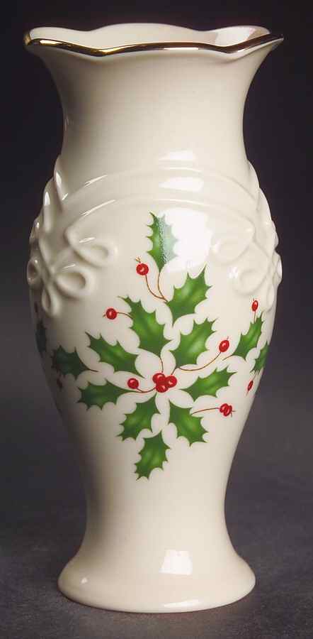 Holiday (Dimension) 5" Bud Vase by Lenox-1