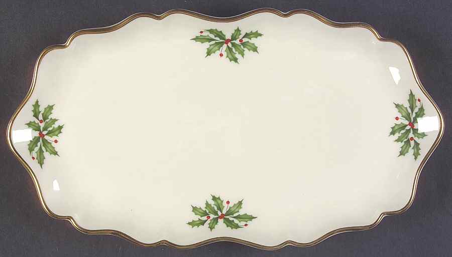 Holiday (Dimension) 10" Oblong Tray by Lenox-1