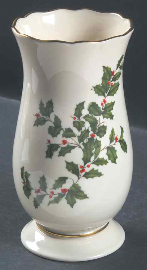Holiday (Dimension) 8" Vase by Lenox-1