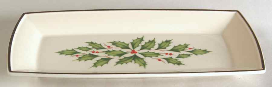 Holiday (Dimension) 9" Rectangular Tray by Lenox-1