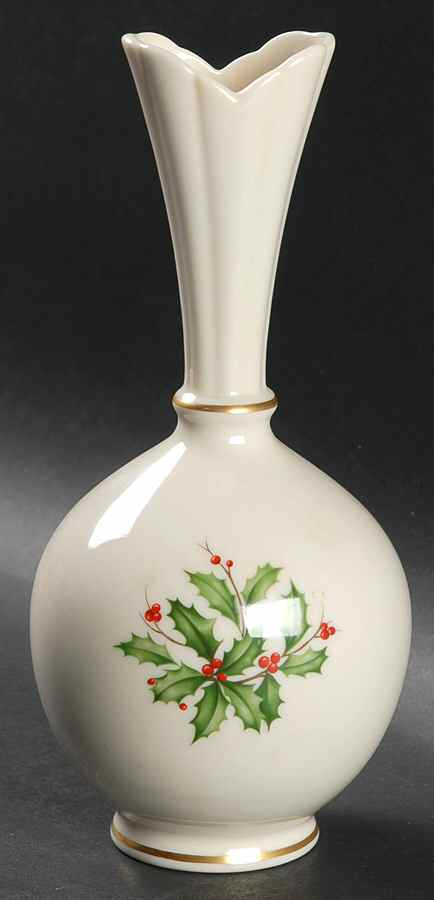 Holiday (Dimension) High Vase (Bulbous) by Lenox-1