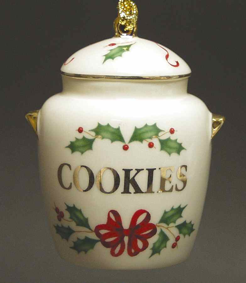Holiday (Dimension) Cookie Jar Ornament by Lenox-1