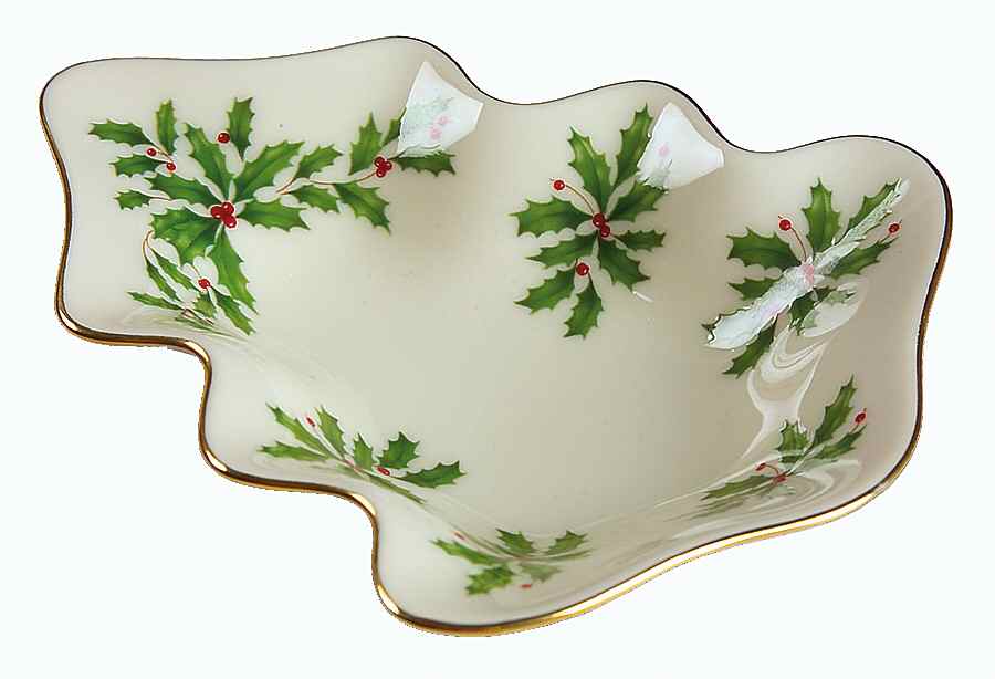 Holiday (Dimension) 1 Part Small Tree Shaped Dish by Lenox-1