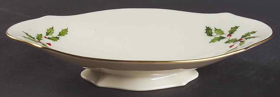 Holiday (Dimension) Footed Relish by Lenox-1