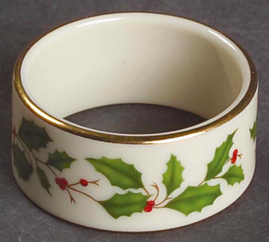 Holiday (Dimension) Napkin Ring by Lenox-1