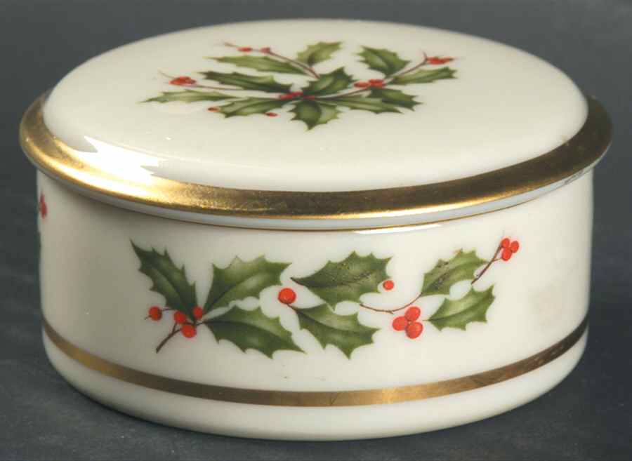Holiday (Dimension) 2" Round Box & Lid by Lenox-1