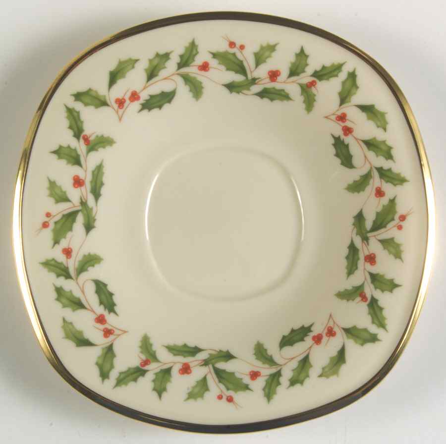 Holiday (Dimension) Saucer for Square Cup by Lenox-1