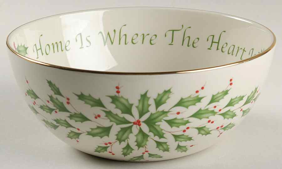 Holiday (Dimension) Sentiment Bowl by Lenox-1