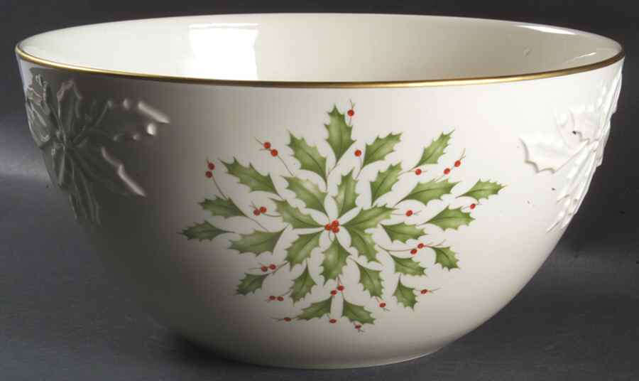 Holiday (Dimension) 10" Round Serving Bowl by Lenox-1