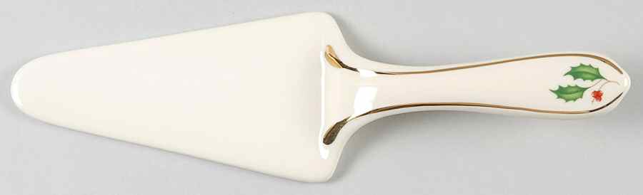 Holiday (Dimension) Solid Ceramic Pie/Cake Server by Lenox-1