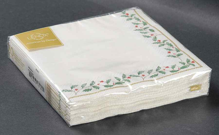 Holiday (Dimension) Package of Paper Cocktail Napkins by Lenox-1