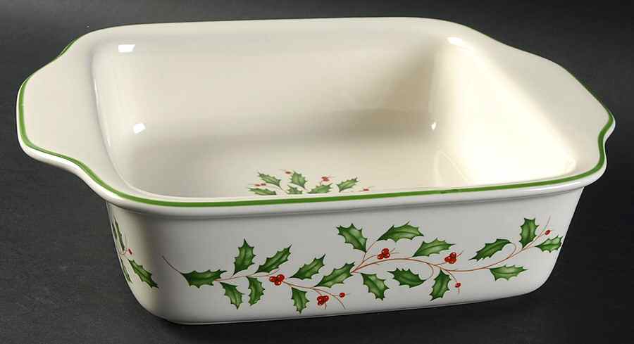 Holiday (Dimension) 10" Square Baker by Lenox-1