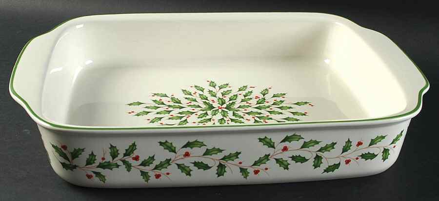 Holiday (Dimension) 15" Rectangular Baker by Lenox-1