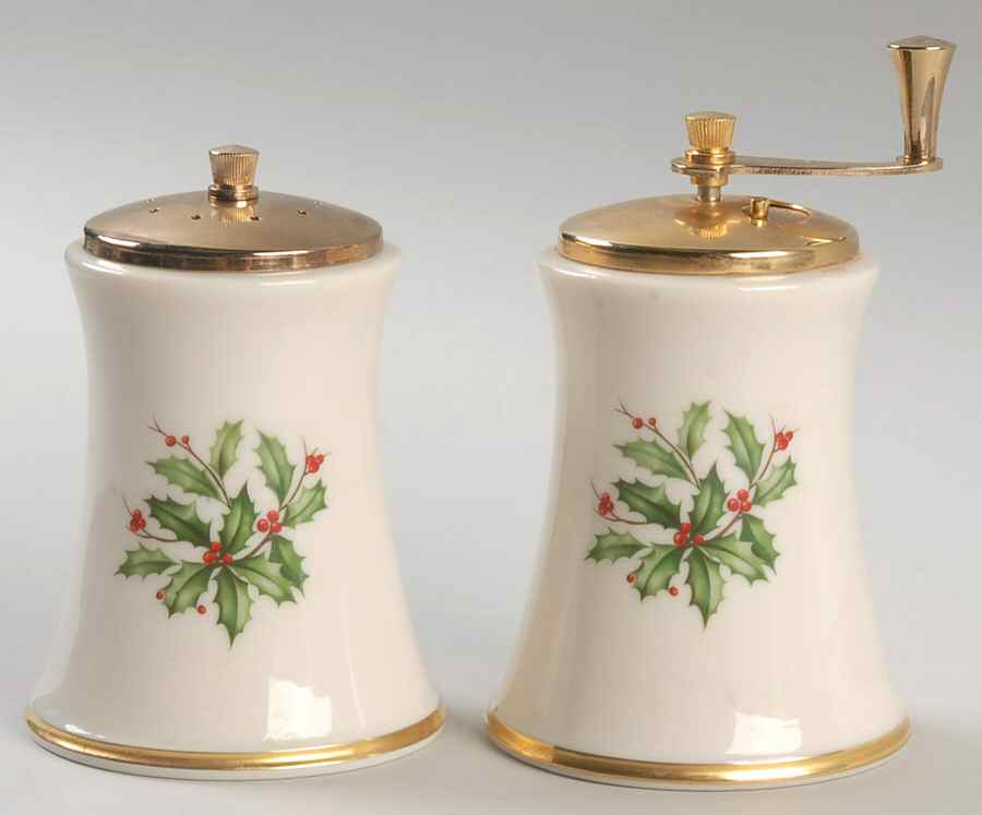 Holiday (Dimension) Salt Mill & Pepper Mill Set by Lenox-1
