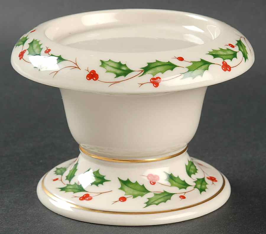 Holiday (Dimension) 3" Pillar Candleholder by Lenox-1
