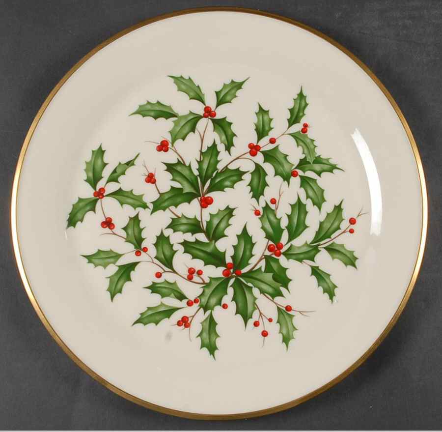 Holiday (Dimension) 12" Chop Plate (Round Platter) by Lenox-1