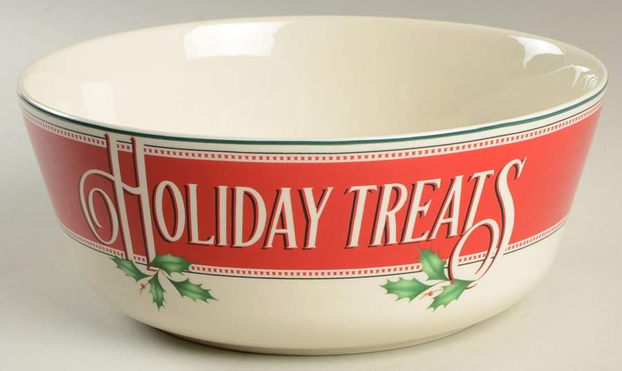 Holiday (Dimension) 9" Round Serving Bowl by Lenox-1