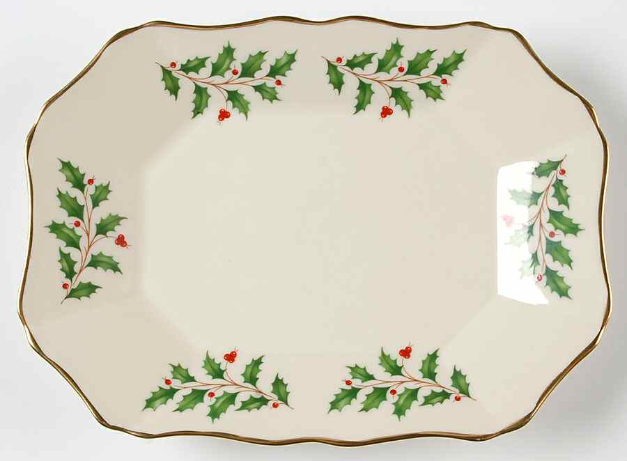 Holiday (Dimension) 9" Rectangular Tray by Lenox-1