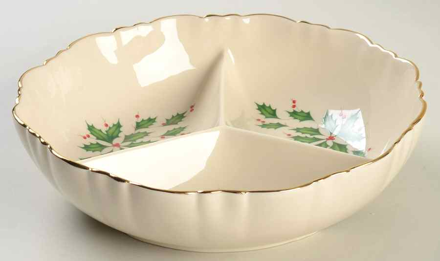 Holiday (Dimension) (3 Part) Divided Plate by Lenox-1