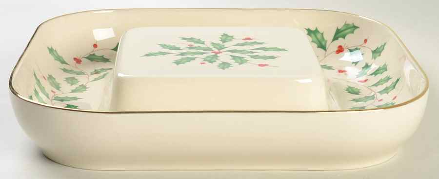 Holiday (Dimension) 1 Piece Cheese & Cracker Server by Lenox-1
