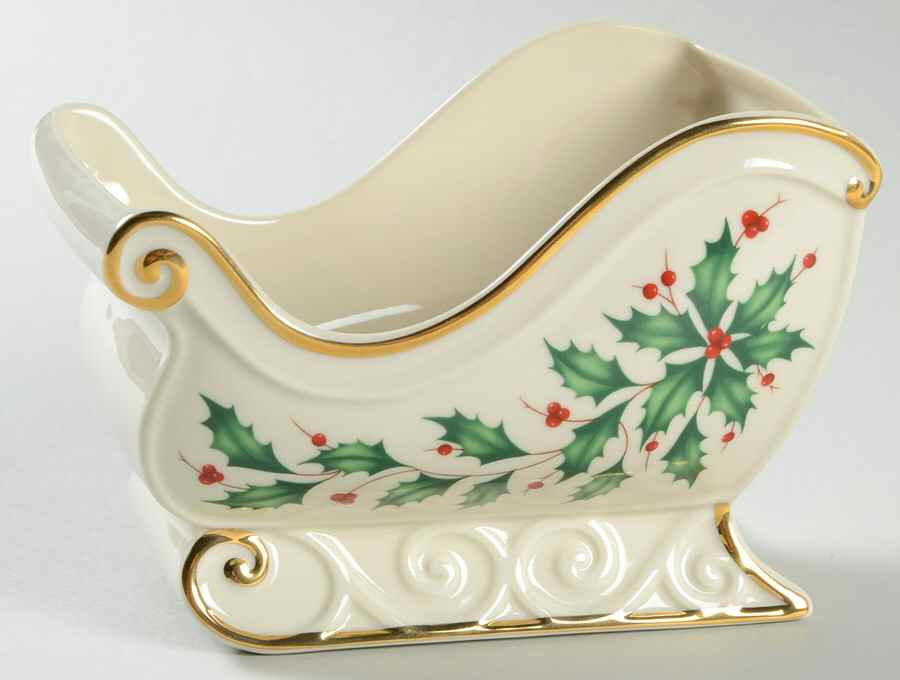 Holiday (Dimension) Medium Sleigh by Lenox-1