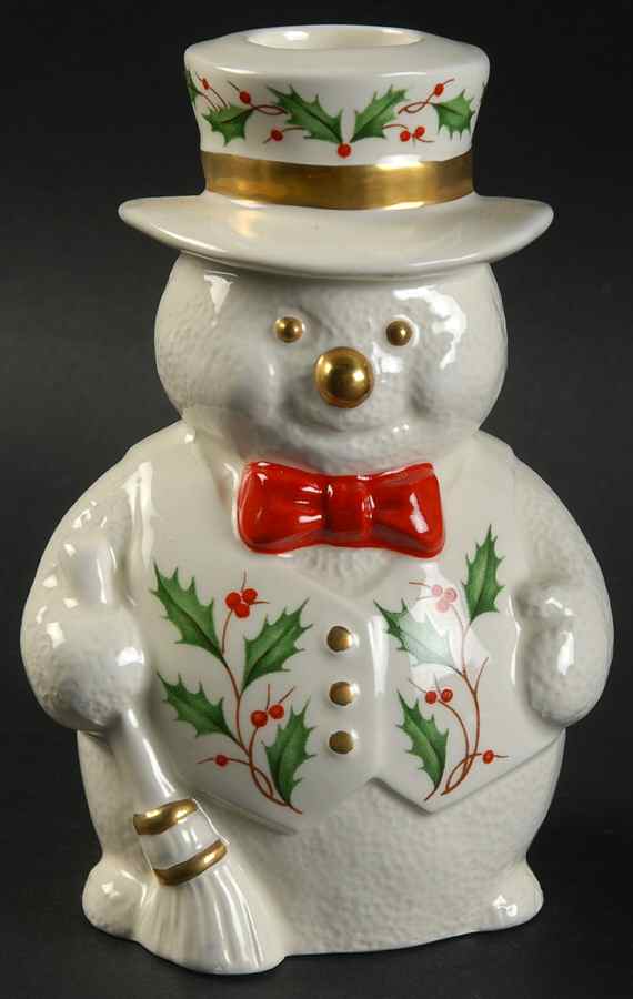 Holiday (Dimension) Figural Candlestick by Lenox-1