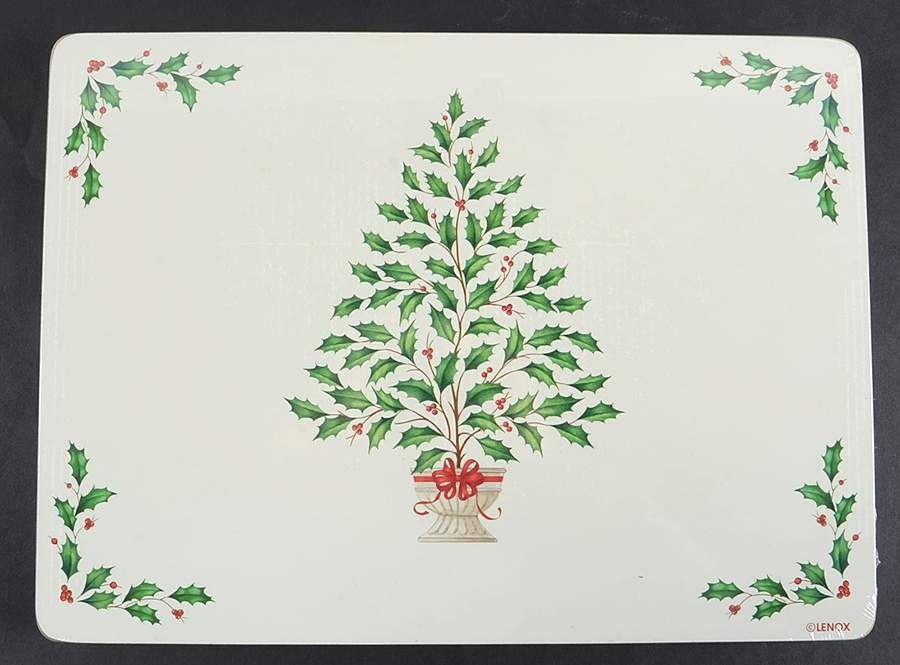 Holiday (Dimension) Corkboard Placemat - Set of 4 by Lenox-1