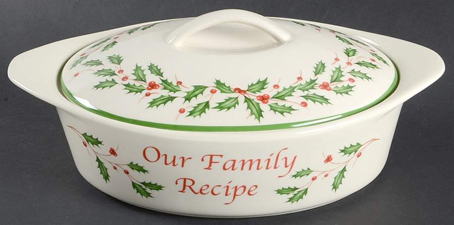 Holiday (Dimension) Oval Covered Vegetable by Lenox-1
