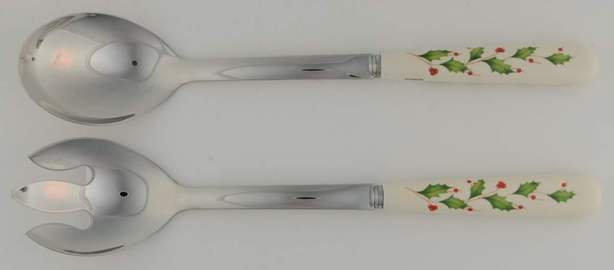 Holiday (Dimension) (2 Piece) Salad Set with Stainless Bowl by Lenox-1