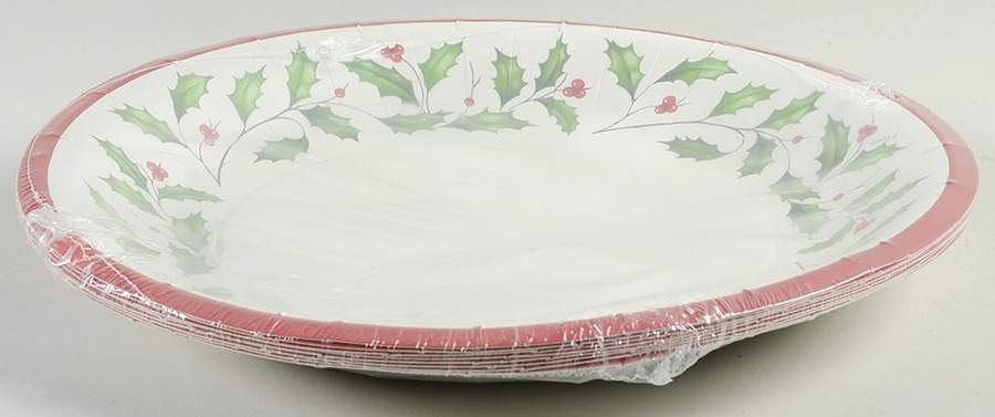 Holiday (Dimension) Pack of 8 - Paper Dinner Plate by Lenox-1