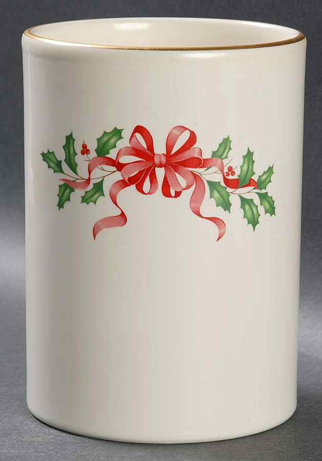 Holiday Gold (Red Ribbon Accent) Wine Cooler by Lenox-1
