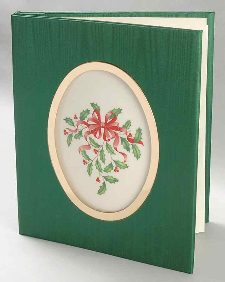 Holiday Gold (Red Ribbon Accent) Photo Album by Lenox-1