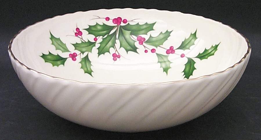 Holiday (Dimension) 9" Round Vegetable Bowl by Lenox-1