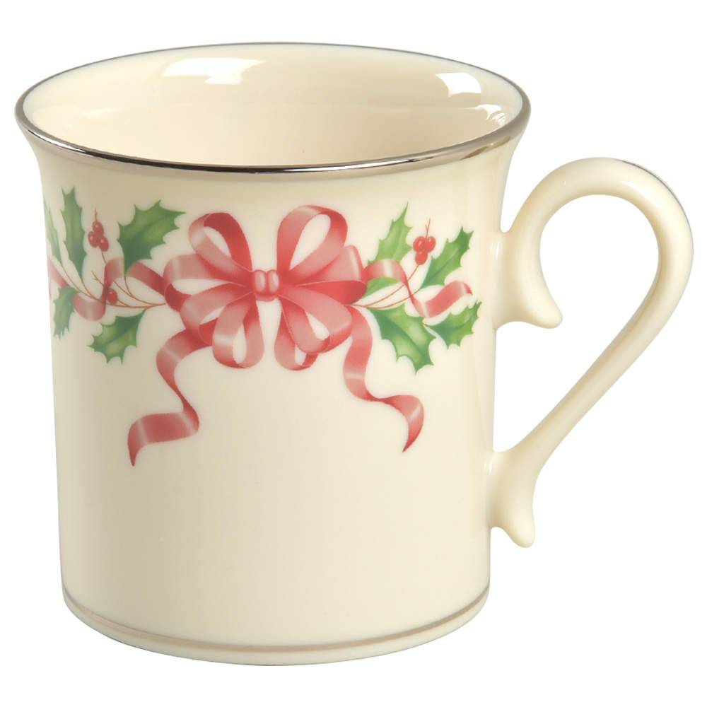Holiday Platinum (Platinum Trim) Mug by Lenox-1