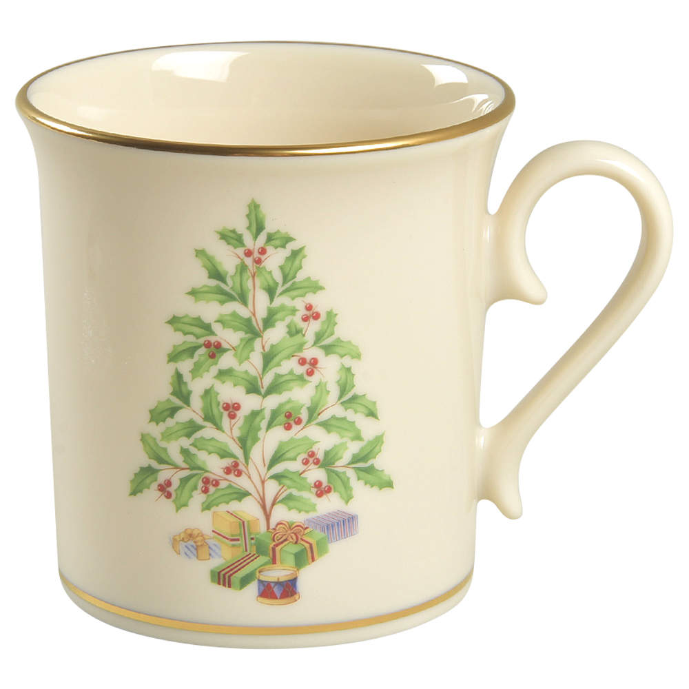 Holiday Tree Gold Mug by Lenox-1