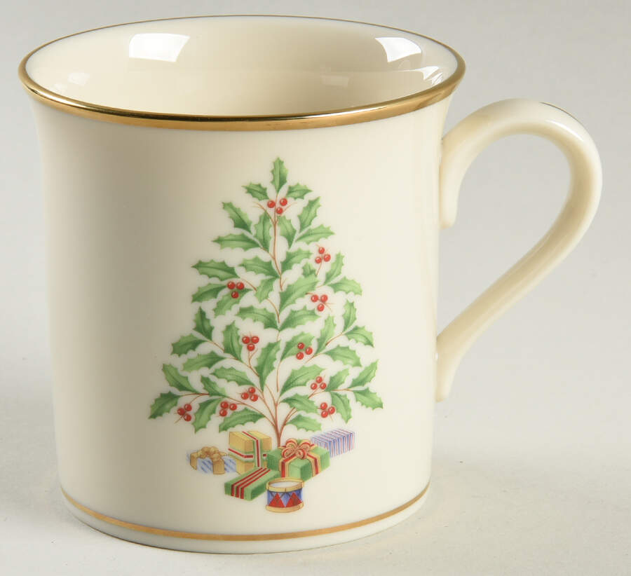 Holiday Tree Gold Mug by Lenox-1