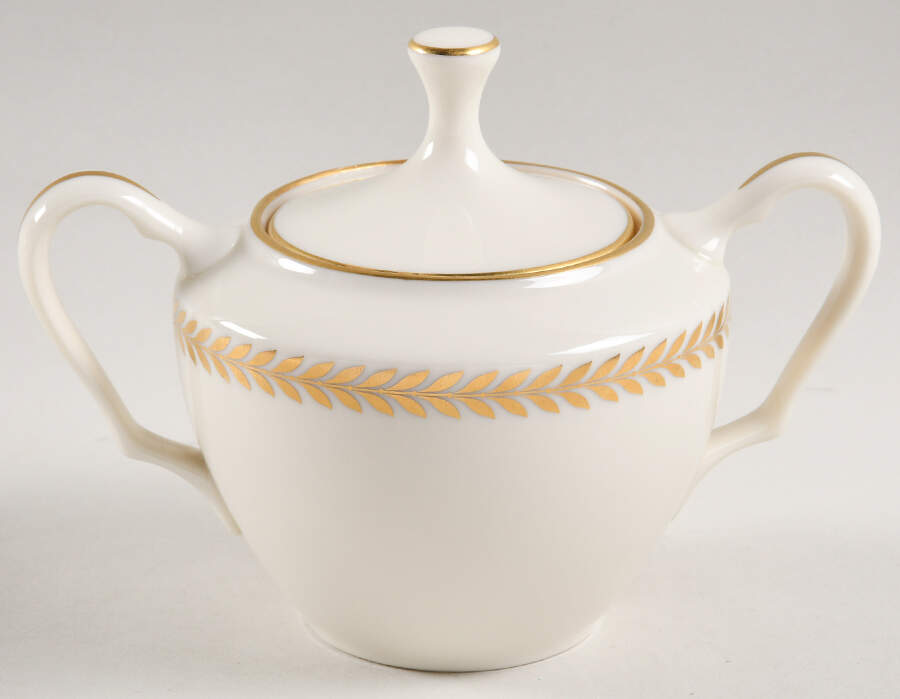 Imperial Sugar Bowl & Lid by Lenox-1