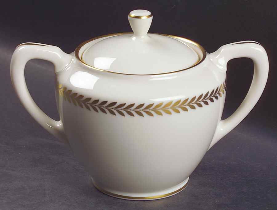 Imperial Shape 1962 Sugar Bowl & Lid by Lenox-1
