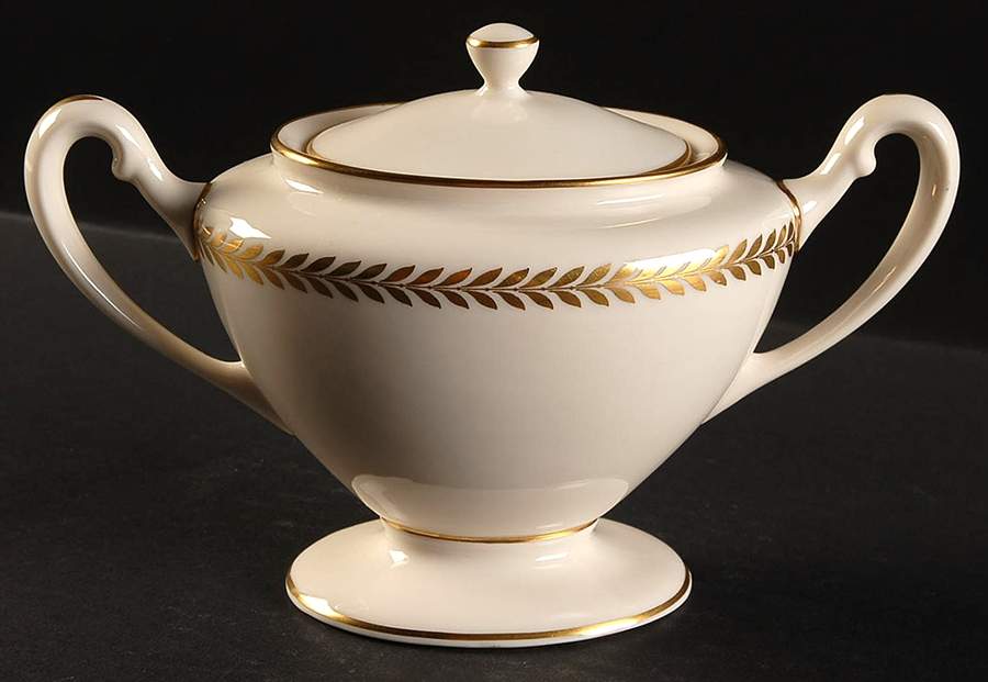 Imperial Shape 743 Sugar Bowl & Lid by Lenox-1