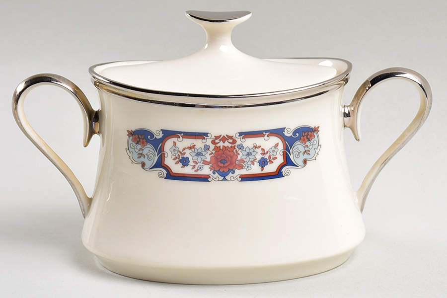 Interlude Sugar Bowl & Lid by Lenox-1