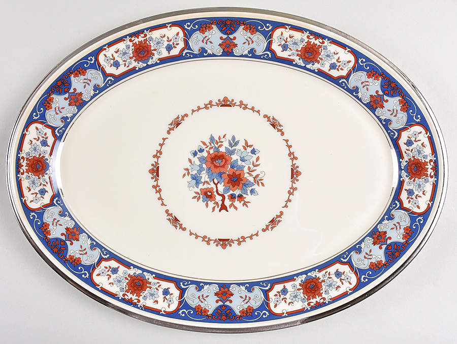Interlude 16" Oval Serving Platter by Lenox-1